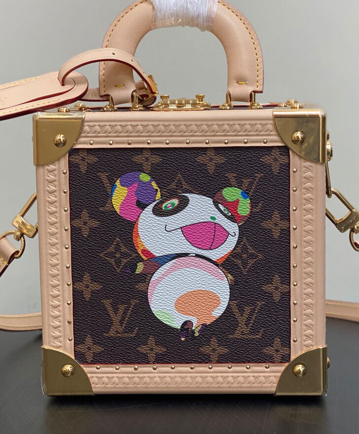 Louis Vuitton LV x TM Mini Square Trunk M13127 Brown